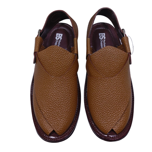 Modern Peshawari Chappal FA61-003-BRN