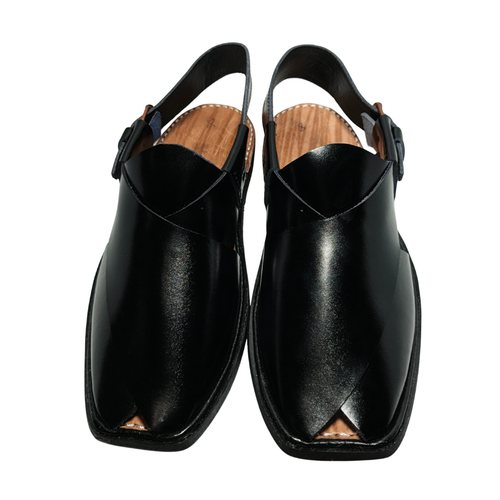 Leather Patava Charsadda Classic FA61-001-BLK