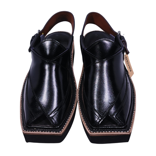 Kaptaan Chappal FA61-006-BLK