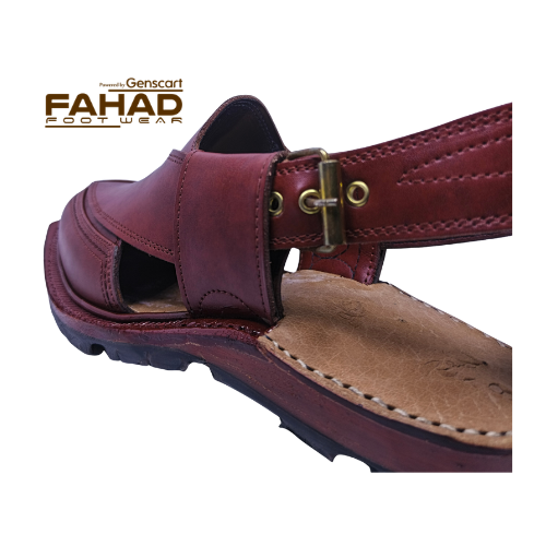 Norozi Chappal Double Sole FA61-011-BRN