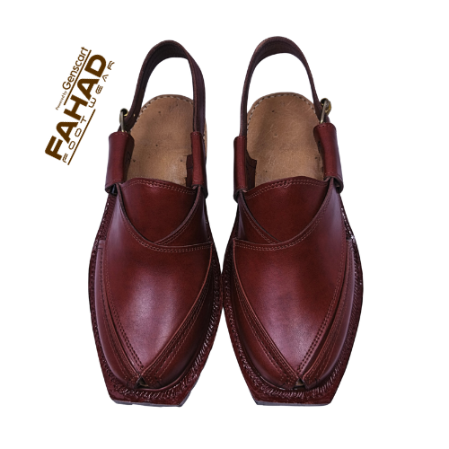 Norozi Chappal Double Sole FA61-011-BRN