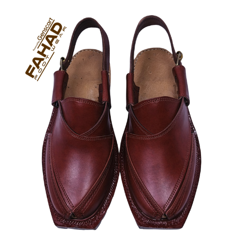 Norozi Chappal Double Sole FA61-011-BRN