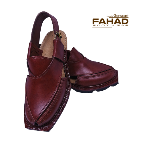 Norozi Chappal Double Sole FA61-011-BRN