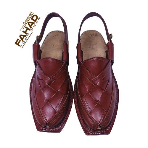 Norozi Chappal Double Sole FA61-009-BRN
