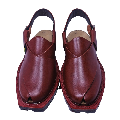 Norozi Chappal Double Sole FA61-010-BRN