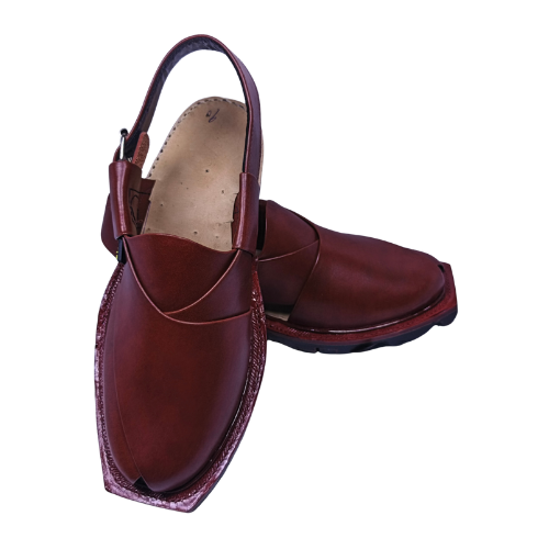Norozi Chappal Double Sole FA61-010-BRN