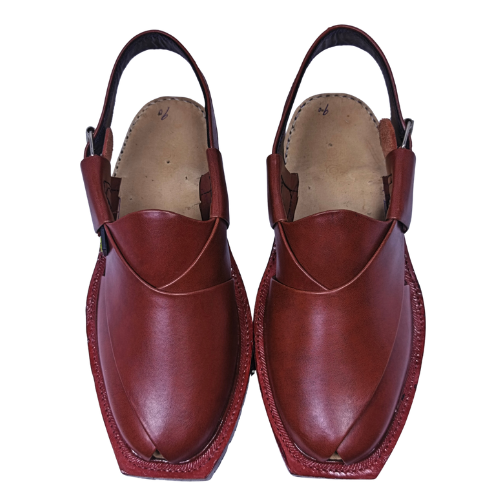 Norozi Chappal Double Sole FA61-010-BRN