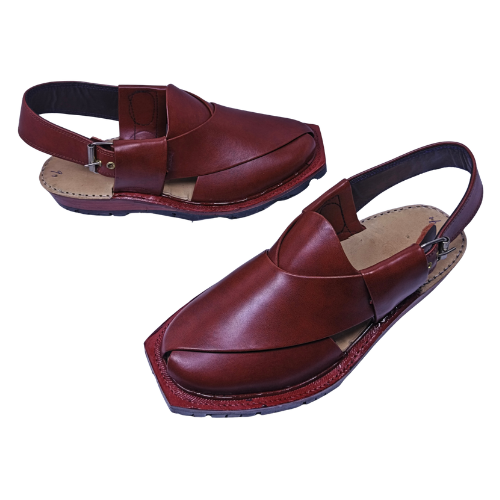 Norozi Chappal Double Sole FA61-010-BRN
