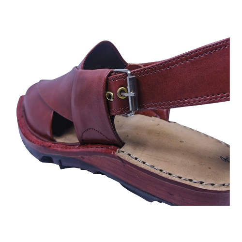 Norozi Chappal Double Sole FA61-010-BRN
